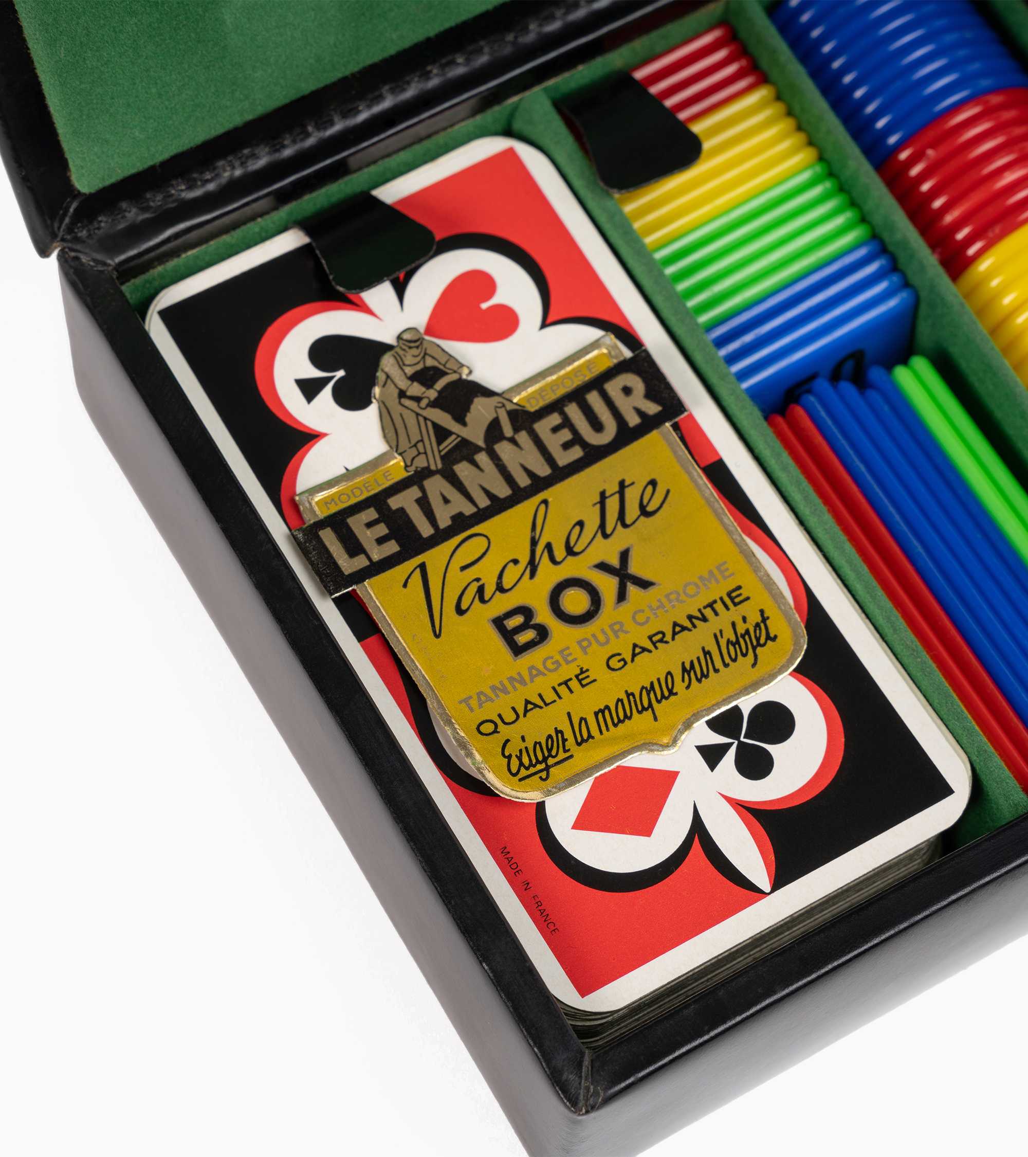 Coffret de jeux petit modèle en cuir - Image 4