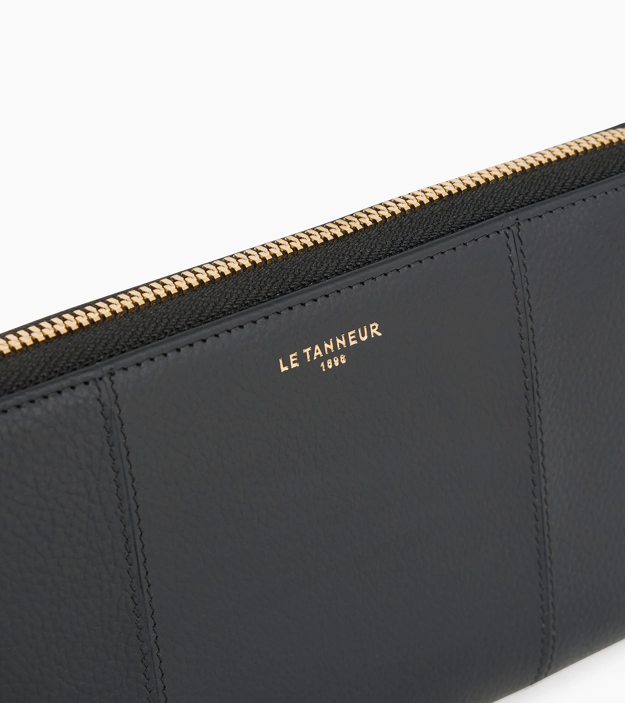 Compagnon zippé Juliette en cuir grainé - Image 2