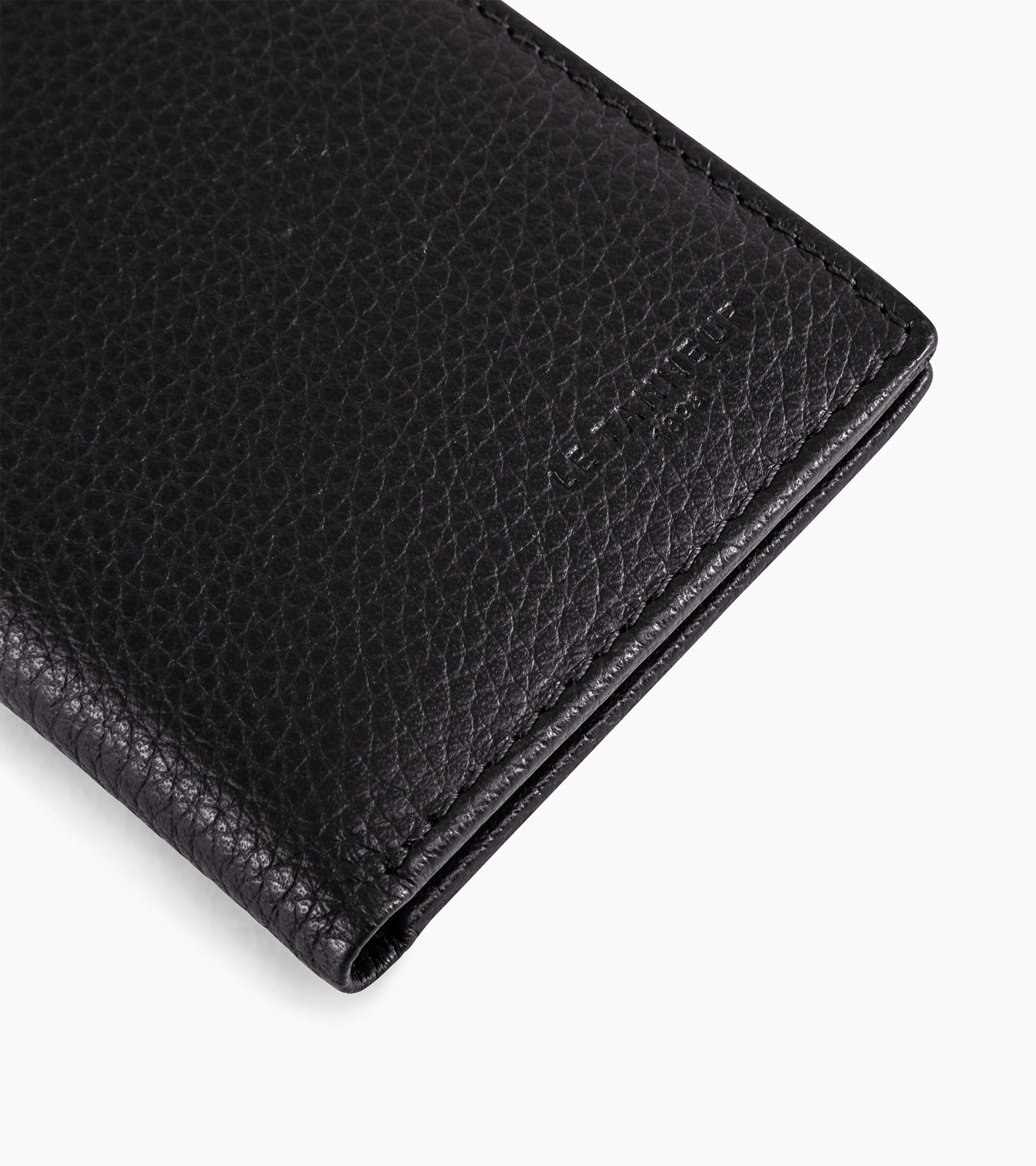 Petit porte cartes Charles en cuir grainé - Image 4