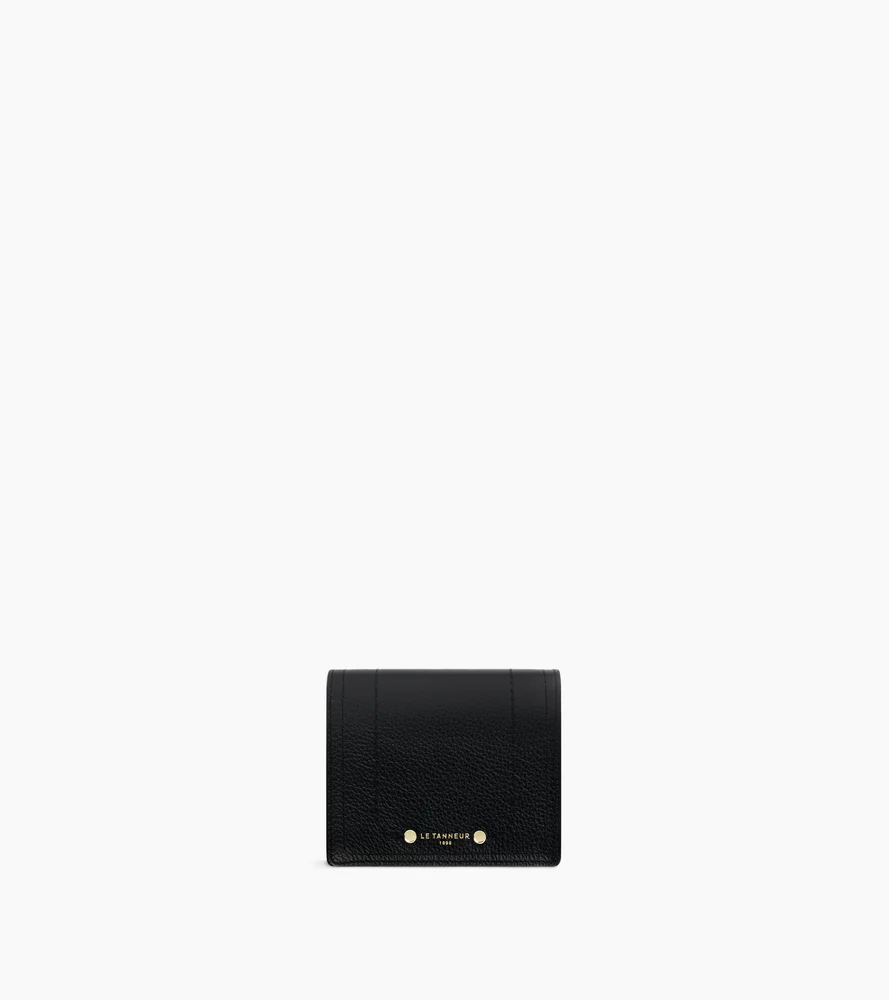 Petit portefeuille Ella en cuir grainé