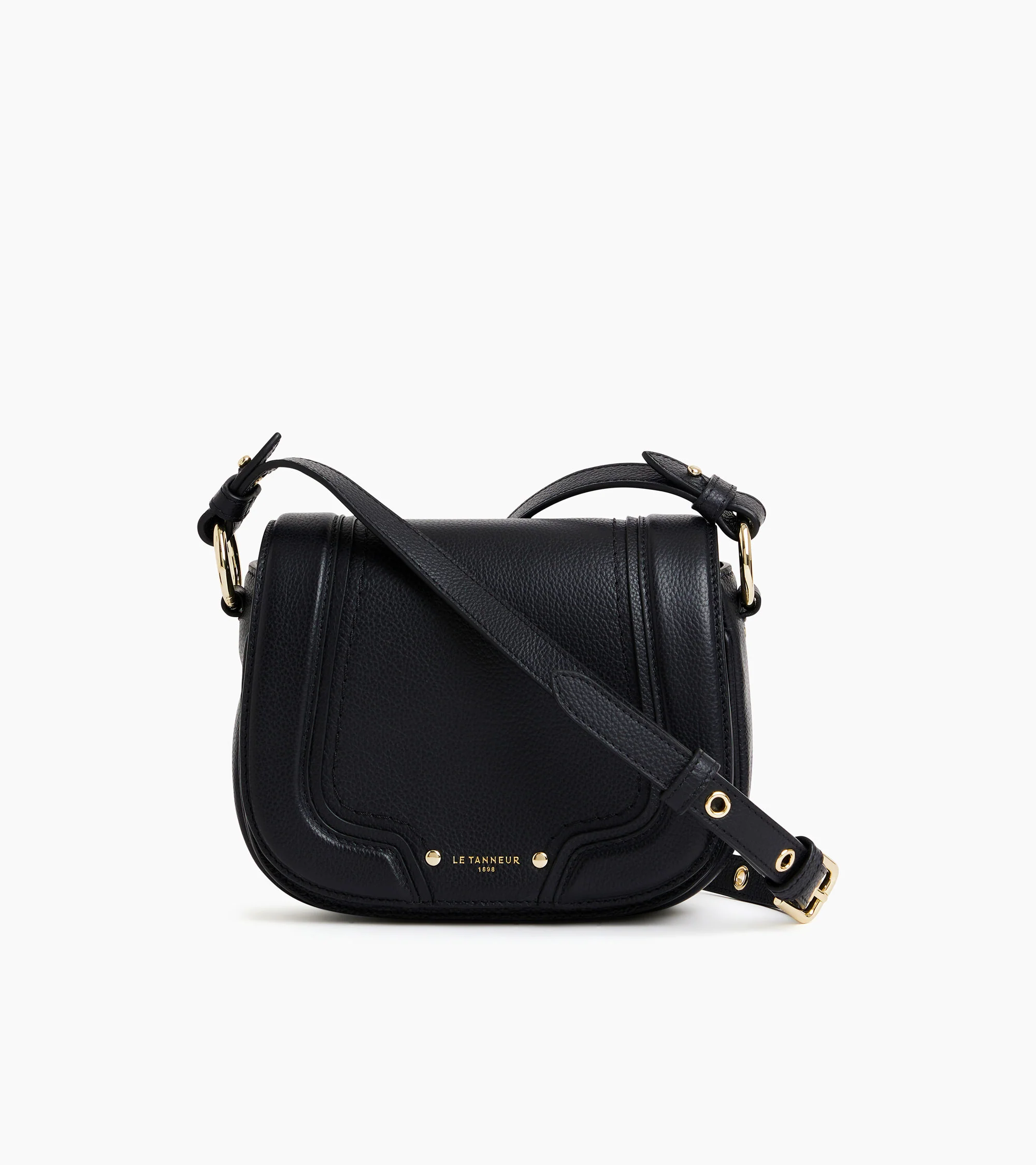 Petit sac bandoulière Ella en cuir grainé - Image 6