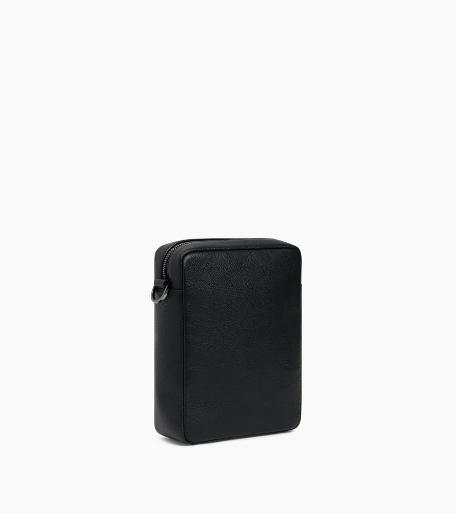 Petite sacoche zippée Marceau en cuir grainé - Image 4
