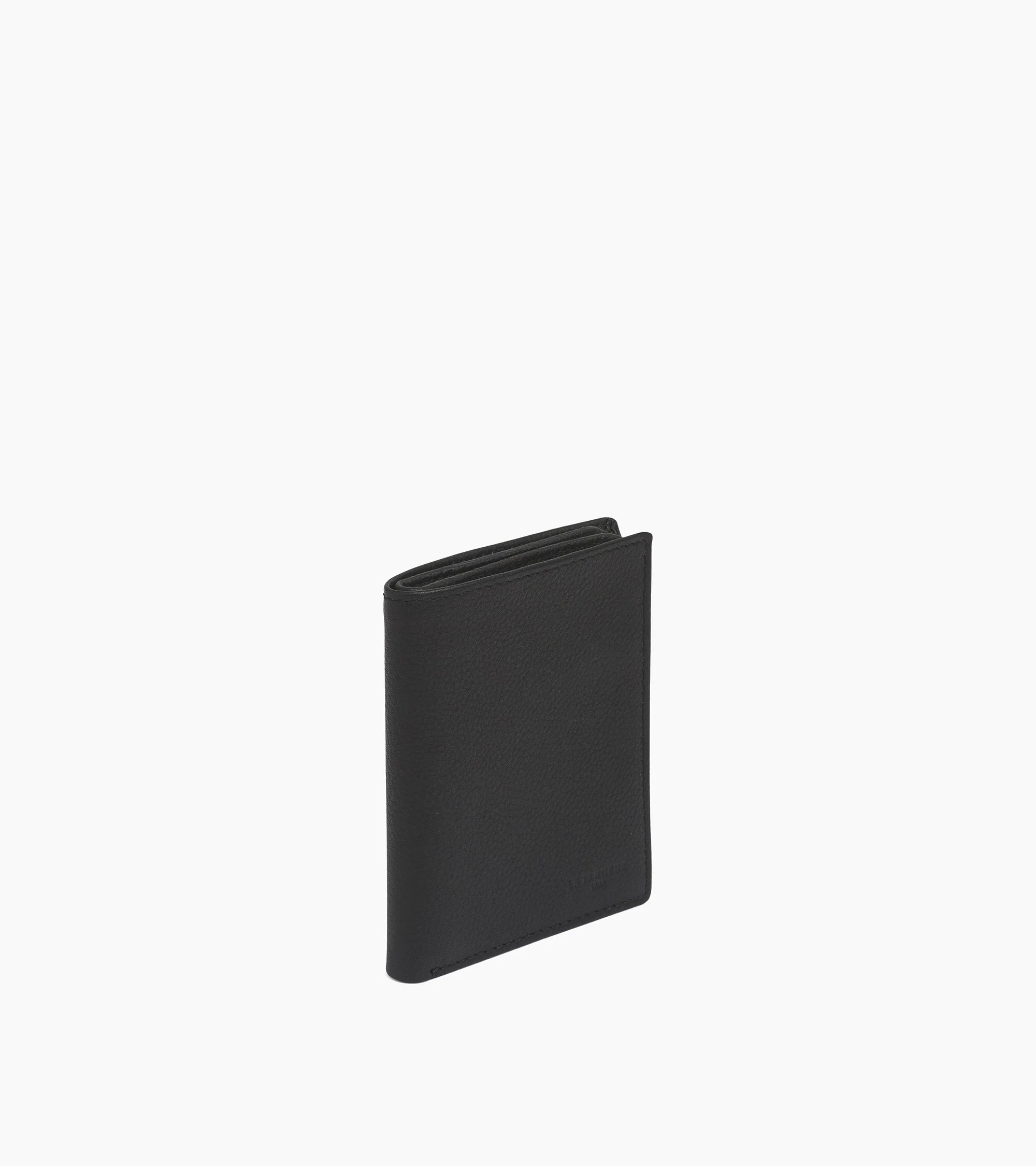Porte cartes moyen modèle Charles en cuir grainé - Image 3