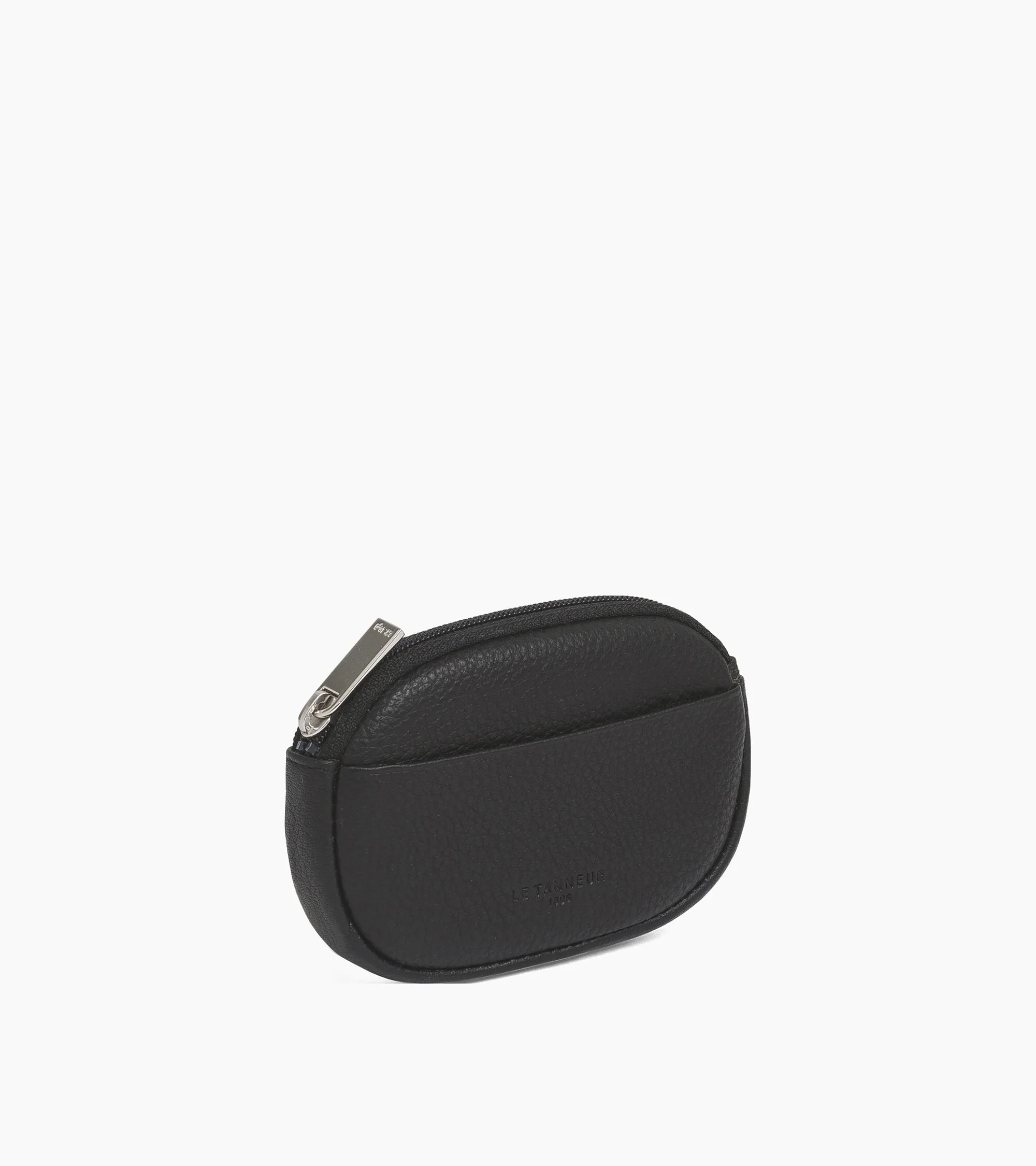 Porte monnaie zippé Charles en cuir grainé - Image 2