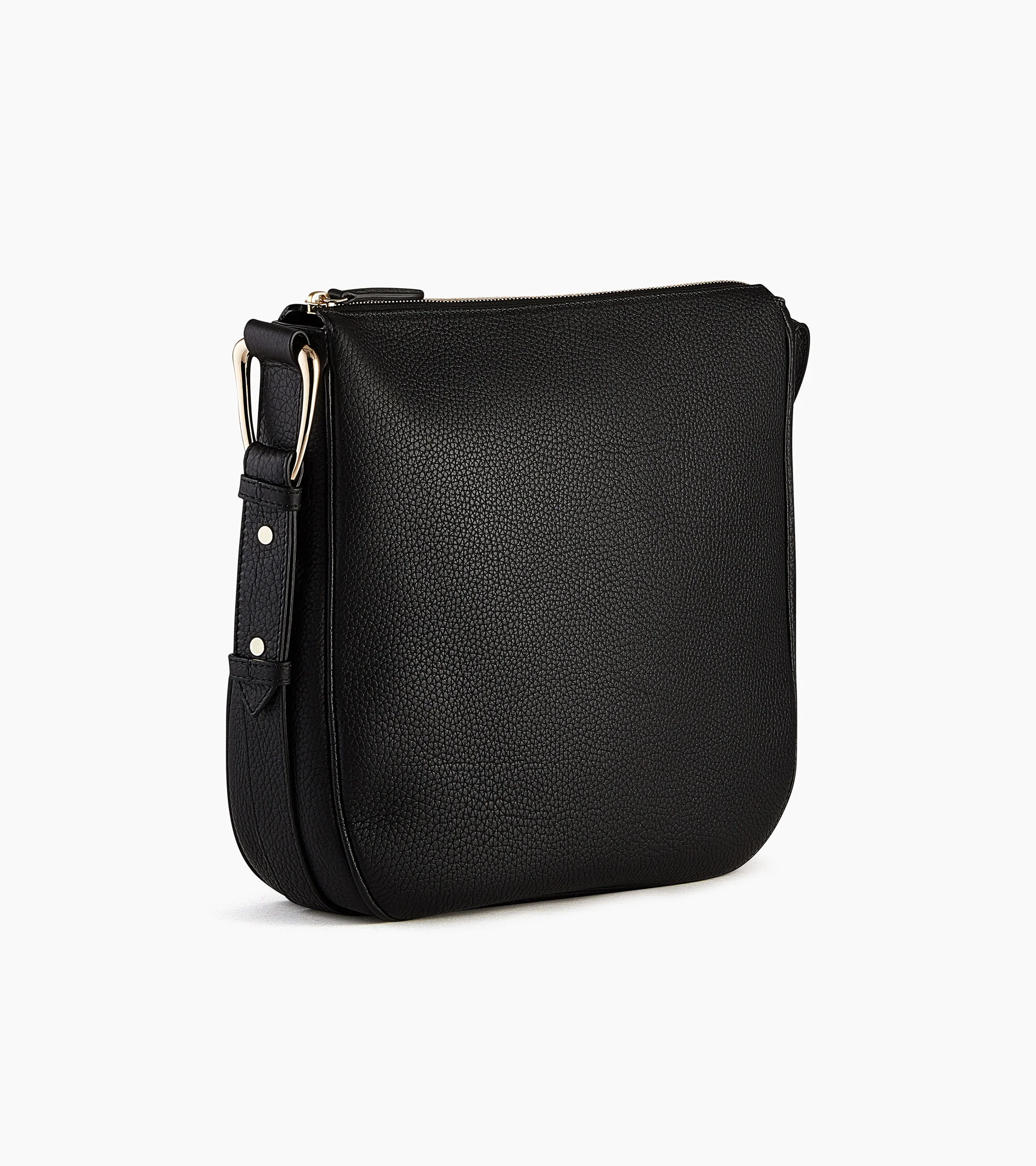 Sac hobo moyen modèle Madeleine en cuir de taurillon grainé - Image 6