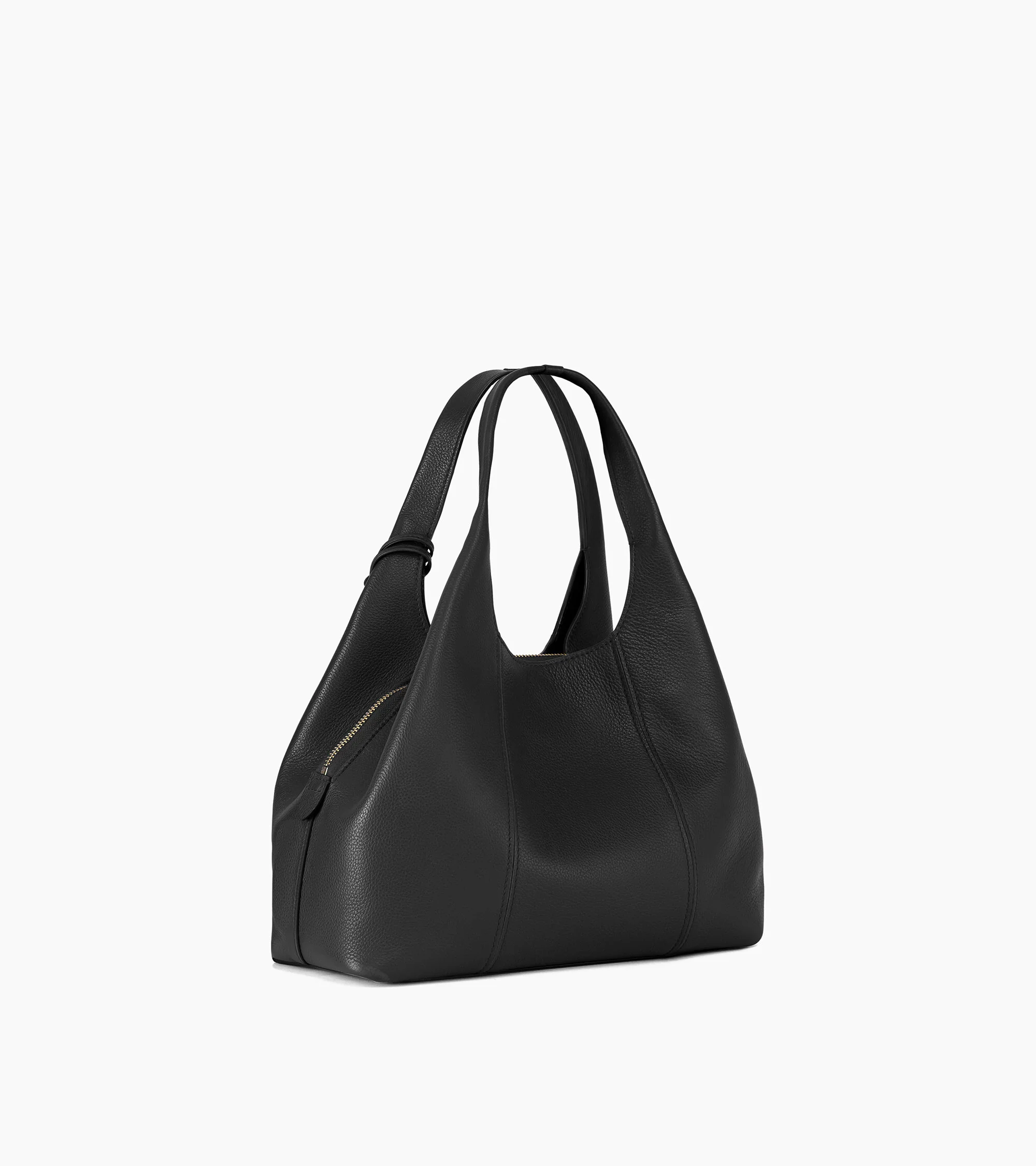 Sac porté épaule moyen modèle Juliette en cuir grainé - Image 5